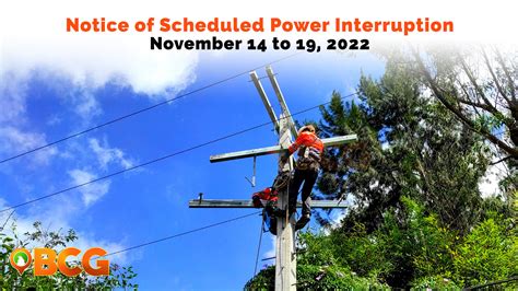 beneco power interruption today